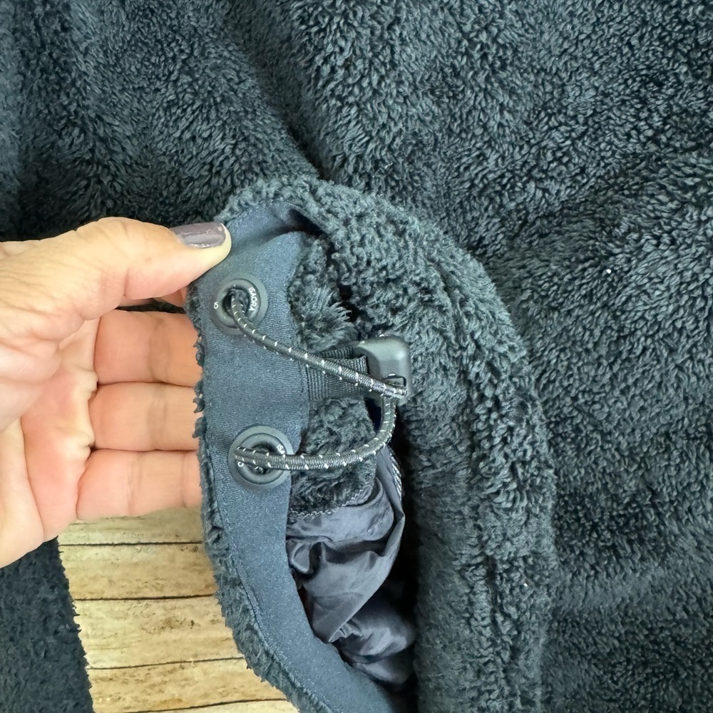 Isaora Blk Fleece Jacket Mens Size XL - Picture 7 of 8